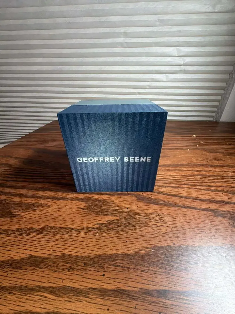 Geoffrey Beene Men's Genuine Blue Sapphire Watch